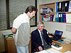 Nenad Brkic u posjeti kod Peter Joseit u njegovom uredu u GSC (Greater Sydney konferenciji)